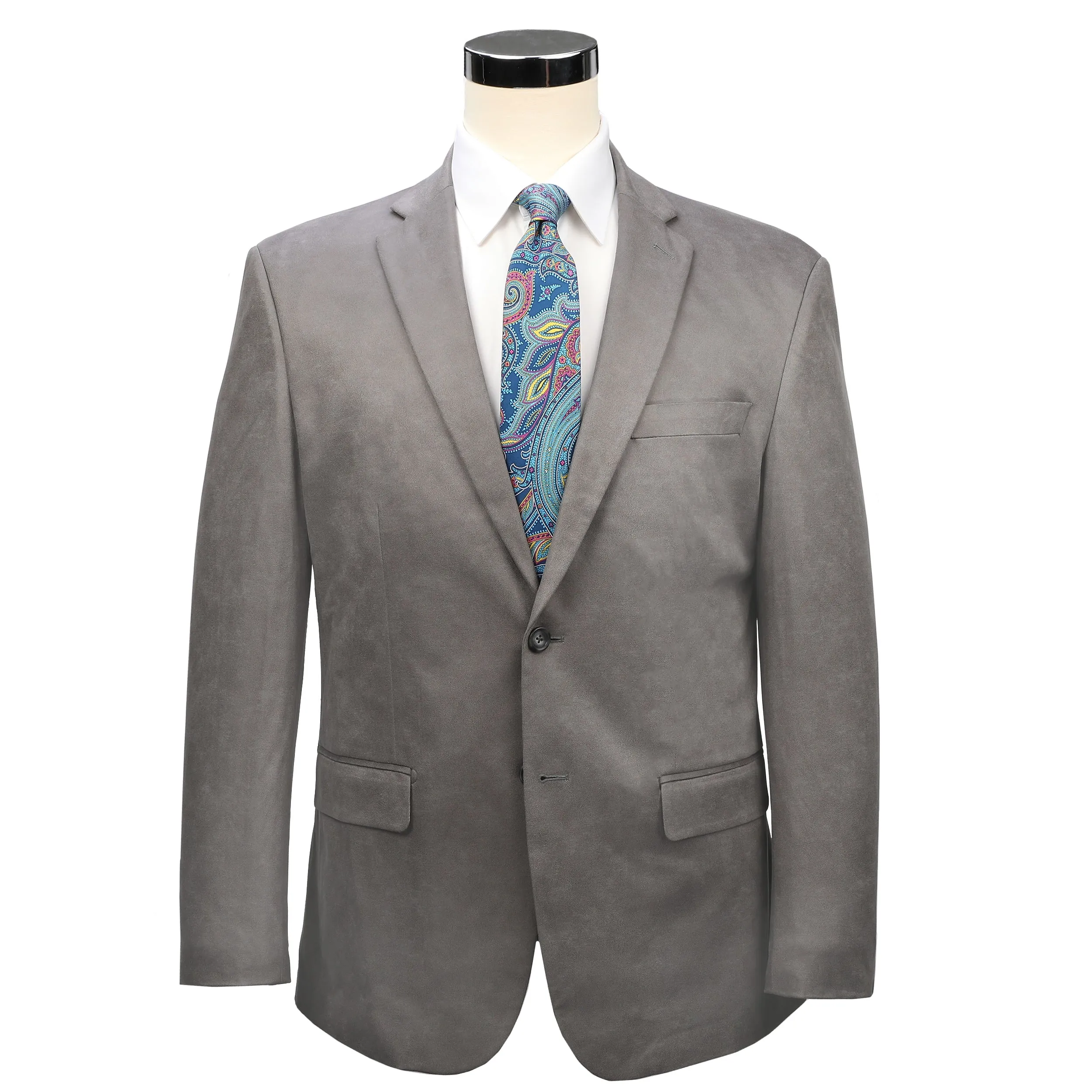 *** FINAL SALE *** Roffe Gray Ultra Suede Sport Coat