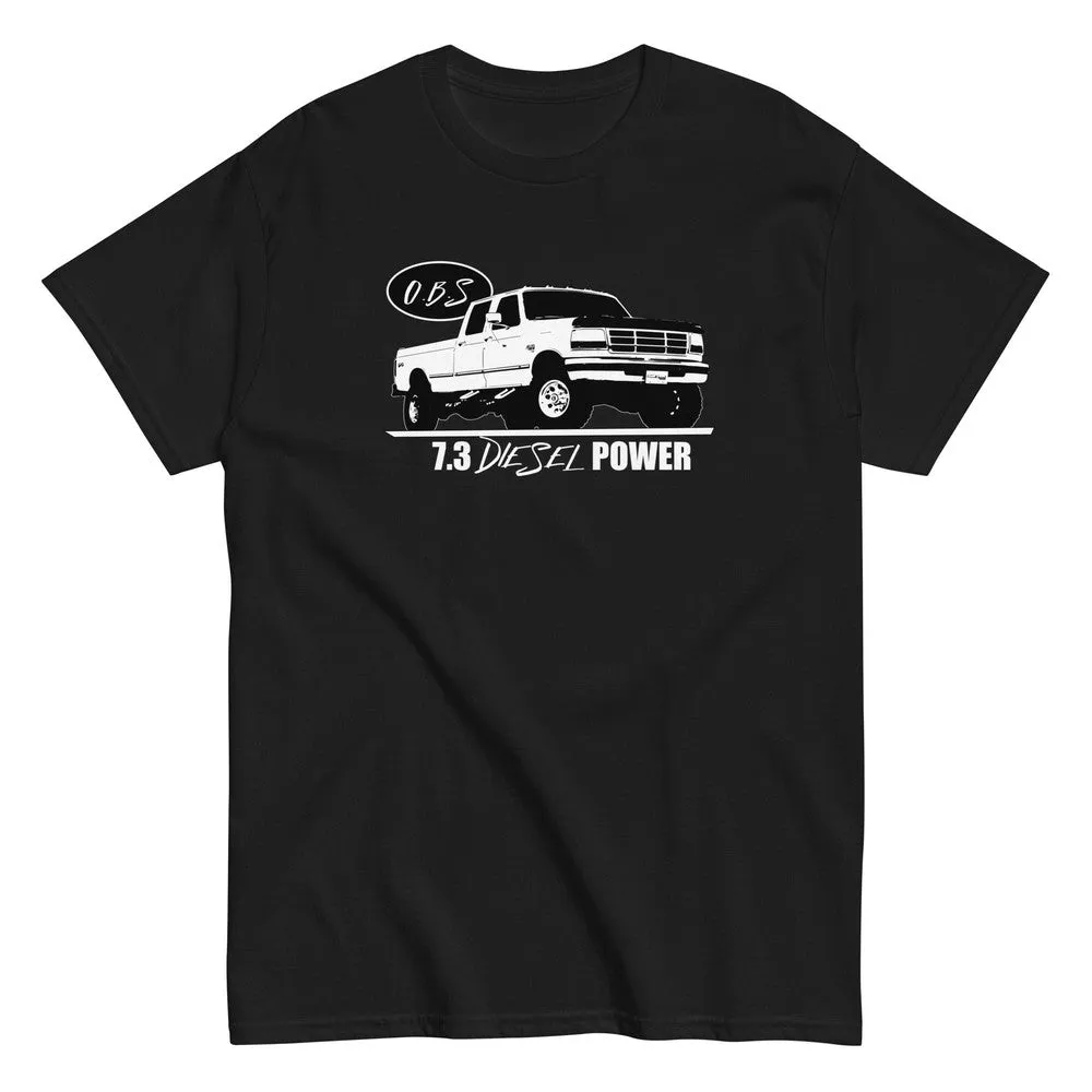 7.3 Powerstroke T-Shirt Based 90's OBS Crew Cab F250 / F350