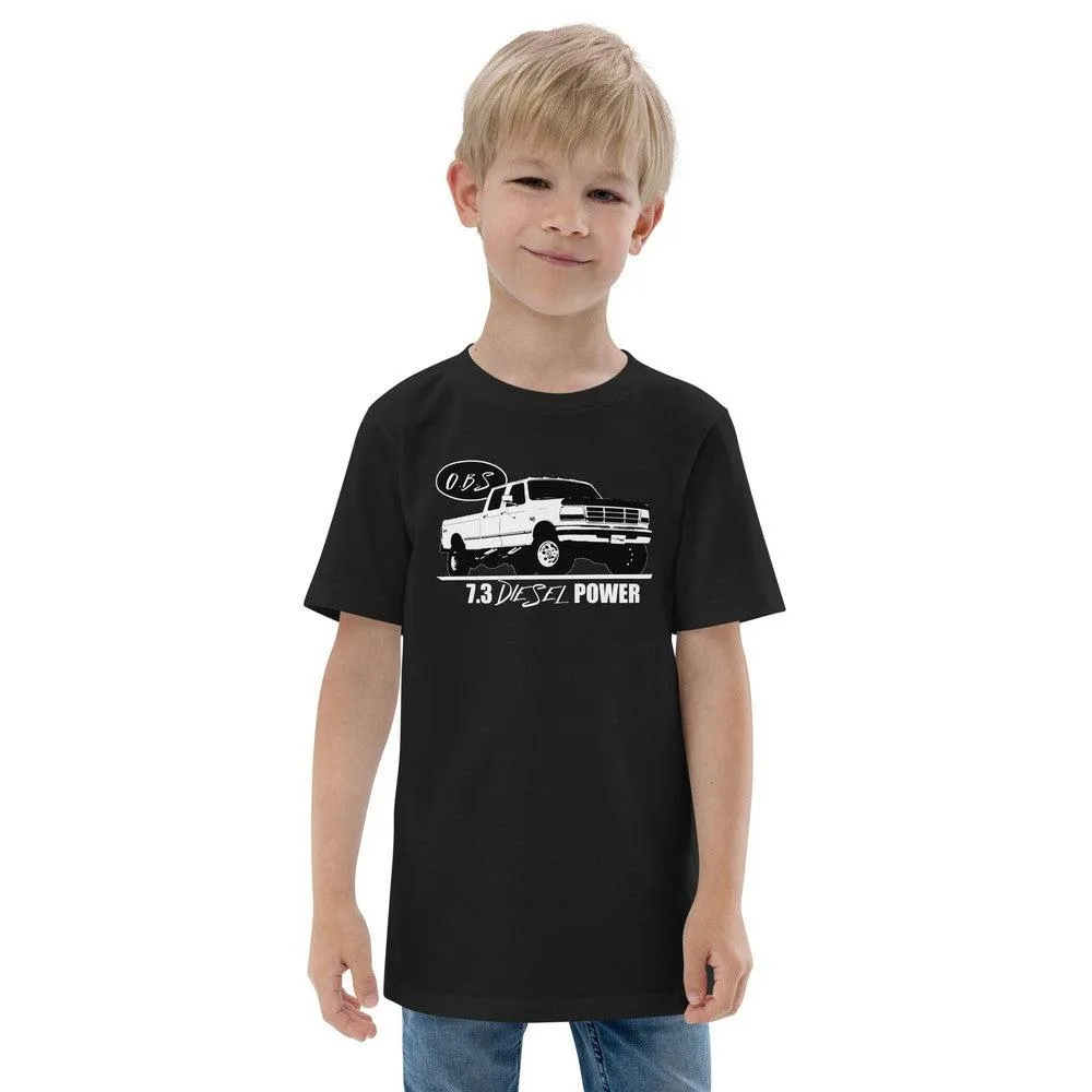 7.3 Powerstroke T-Shirt Based 90's OBS Crew Cab F250 / F350