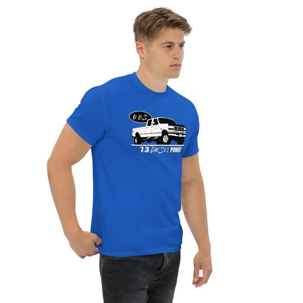 7.3 Powerstroke T-Shirt Based 90's OBS Crew Cab F250 / F350