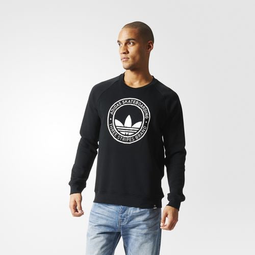 Adidas Originals Pitted Crew Black