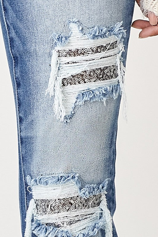 All The Shimmers Denim (l26)