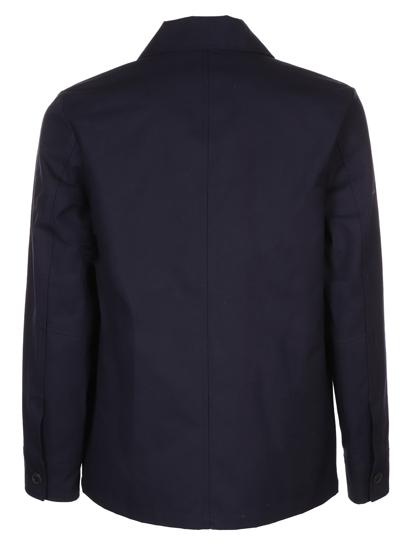 A.P.C. Buttoned Long-Sleeved Shirt Jacket