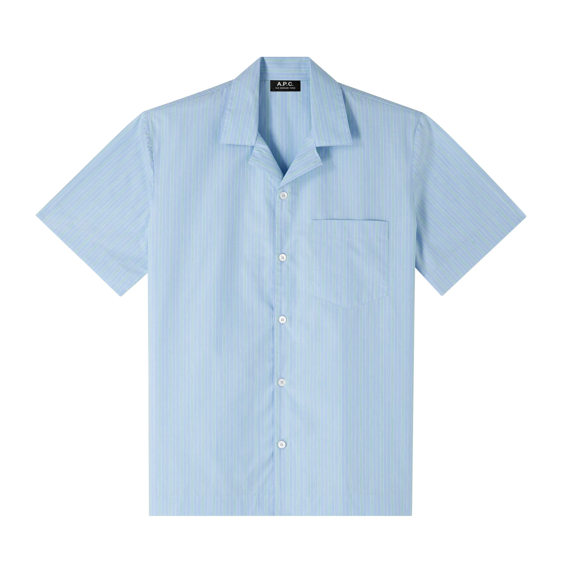 APC Shirt Edd Blue stripe