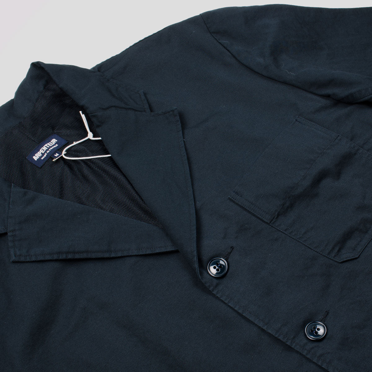 Arpenteur - Atelier Cotton-Linen Twill Jacket - Navy