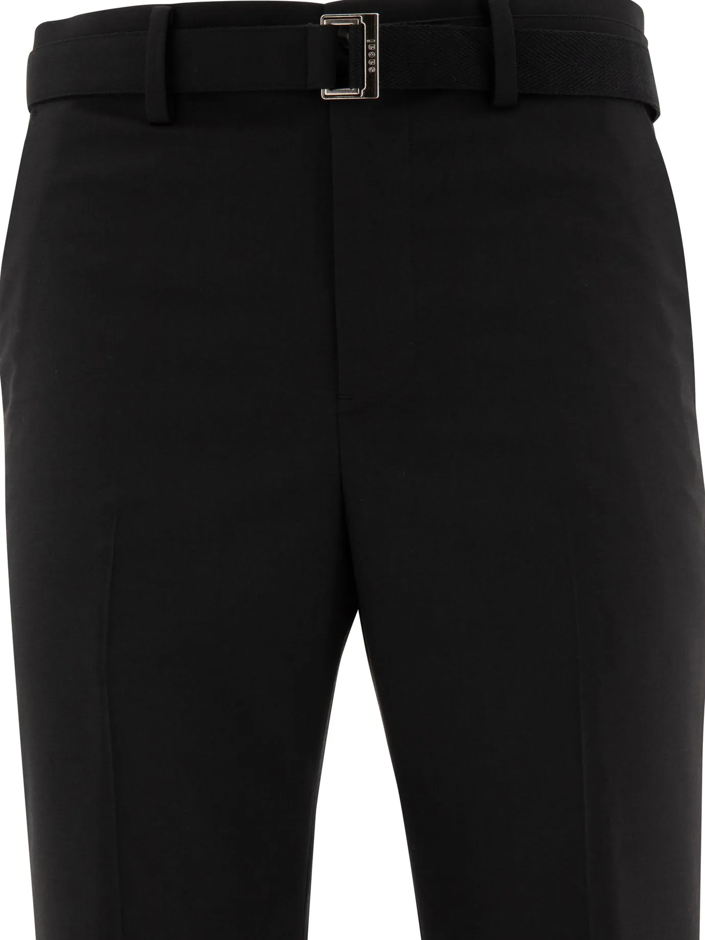 Belted Trousers Black