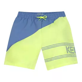 Bi-colo Logo Swimshorts