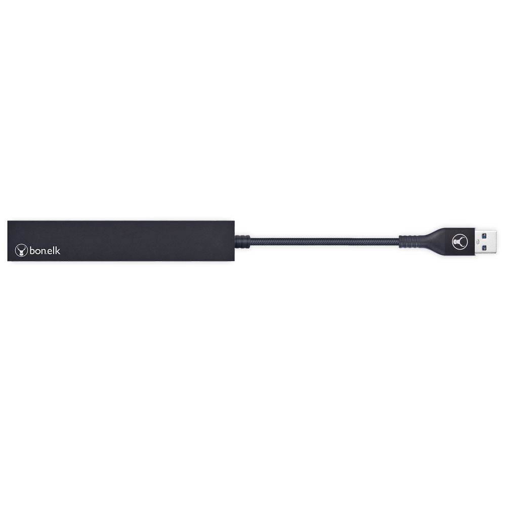 Bonelk Long-Life USB-A to 4 Port USB 3.0 Slim Hub