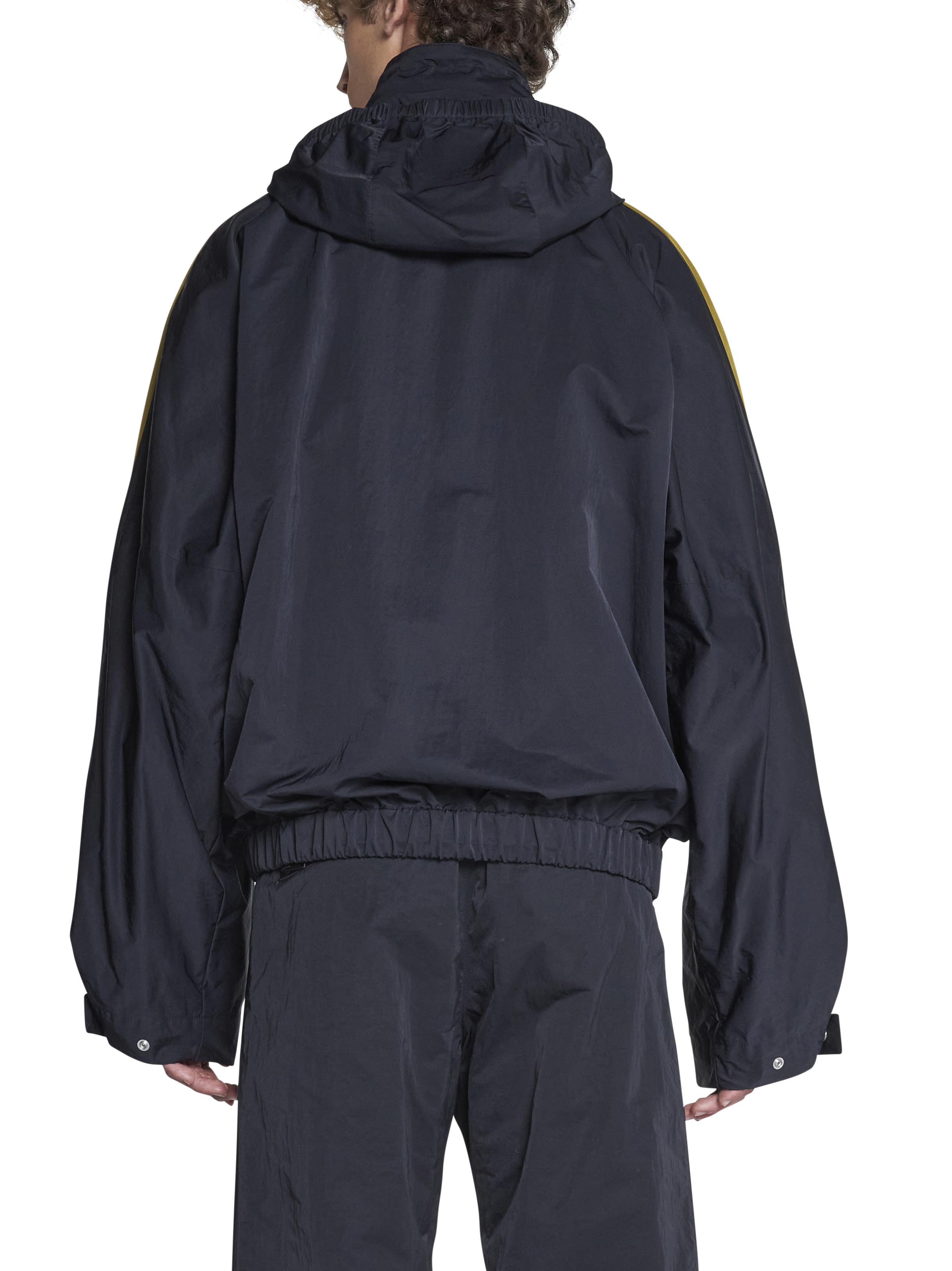 Bottega Veneta Zip-Up Hooded Jacket