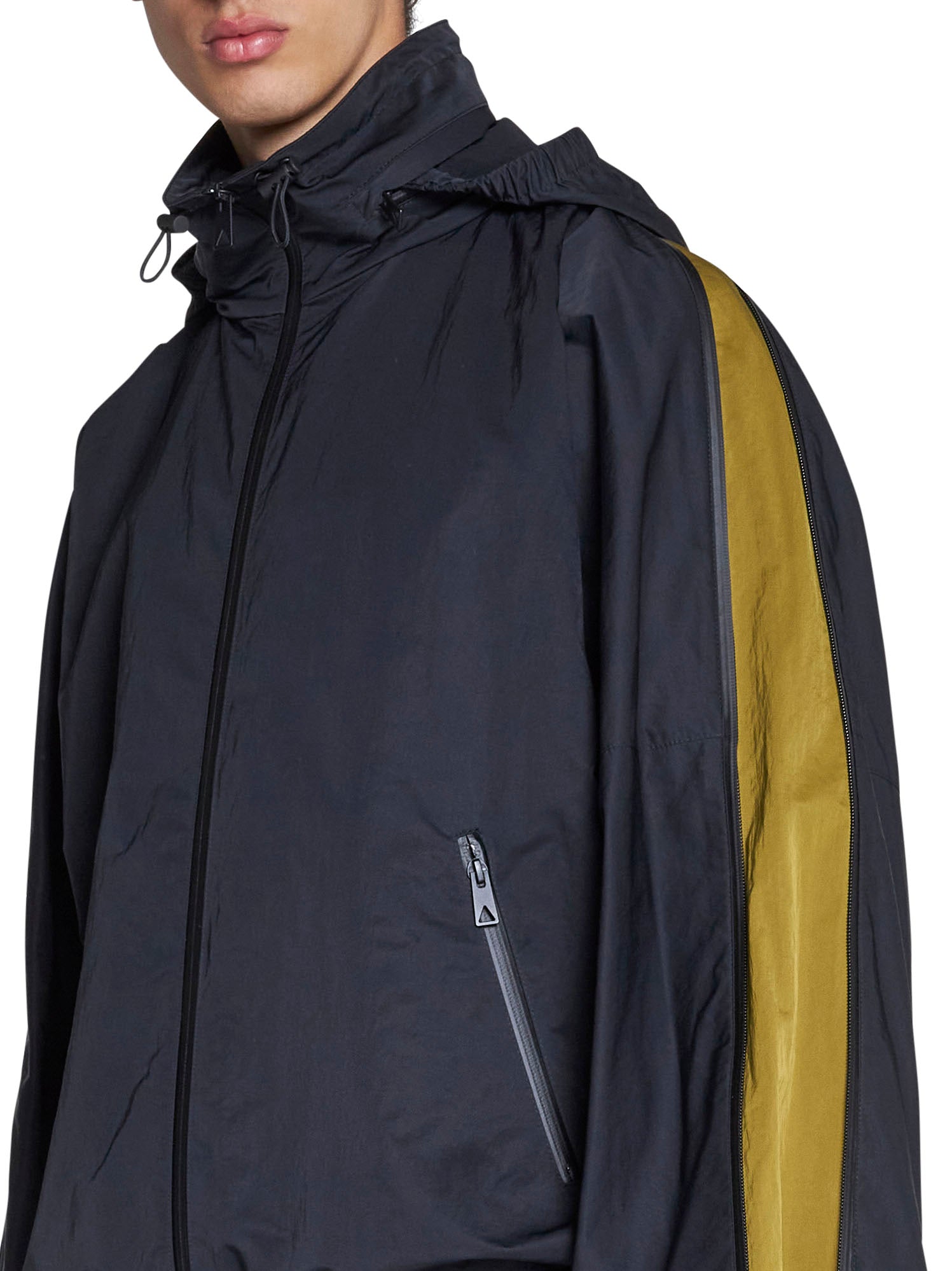 Bottega Veneta Zip-Up Hooded Jacket