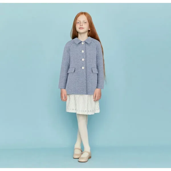 Britannical Islington Coat, Porcelain Blue