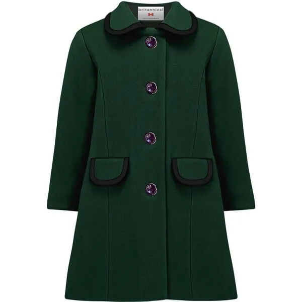 Britannical Kensington Coat, Dark Green