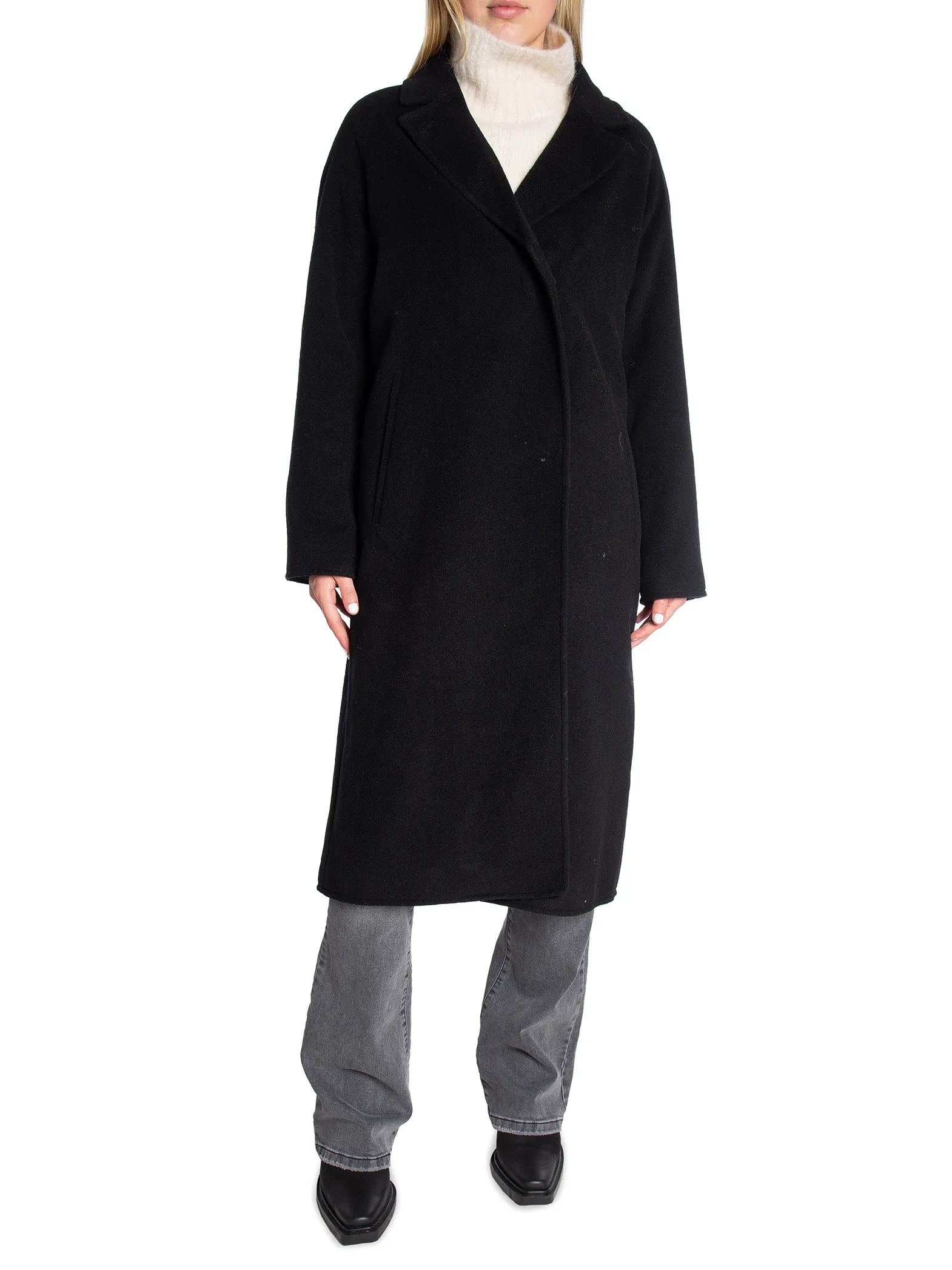 BRIXTOL TEXTILES COAT DEB BLACK