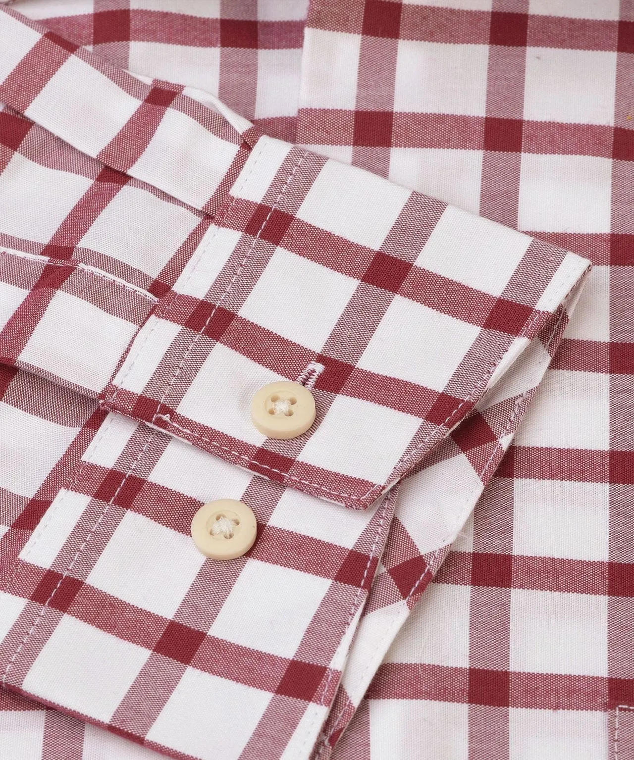 Brook Taverner Grid Check Long Sleeve Shirt