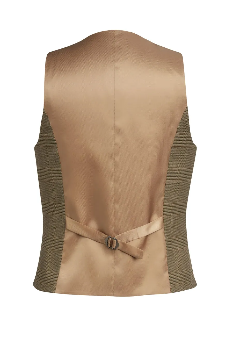 Brook Taverner Olivia Check Waistcoat