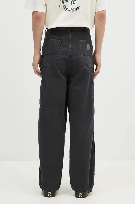 Carhartt WIP cotton trousers OG Single Knee Pant black color I033754.894J