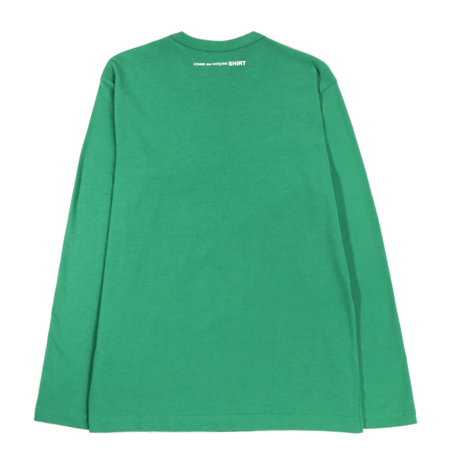 COMME DES GARCONS SHIRT T015 LONG SLEEVE T-SHIRT GREEN