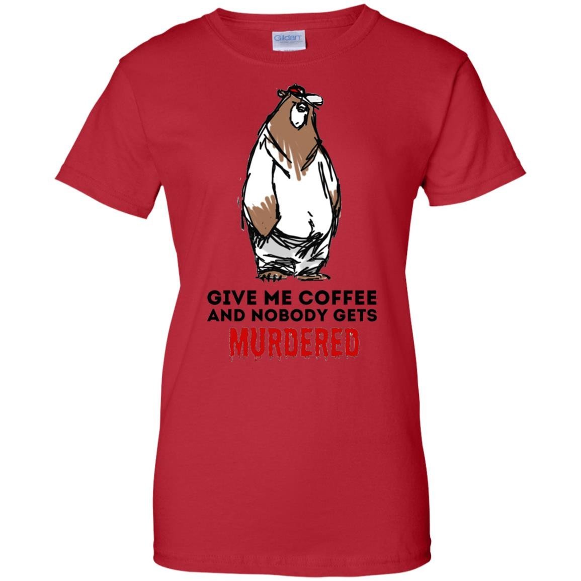 CUTE ANIMALS - Coffee  Murder T Shirt & Hoodie