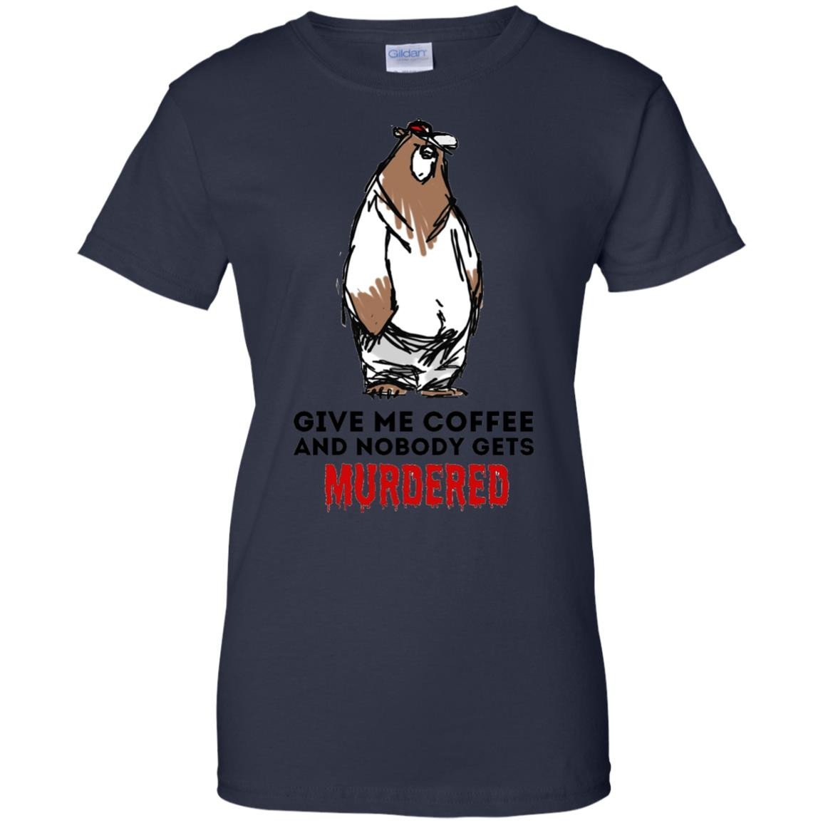 CUTE ANIMALS - Coffee  Murder T Shirt & Hoodie