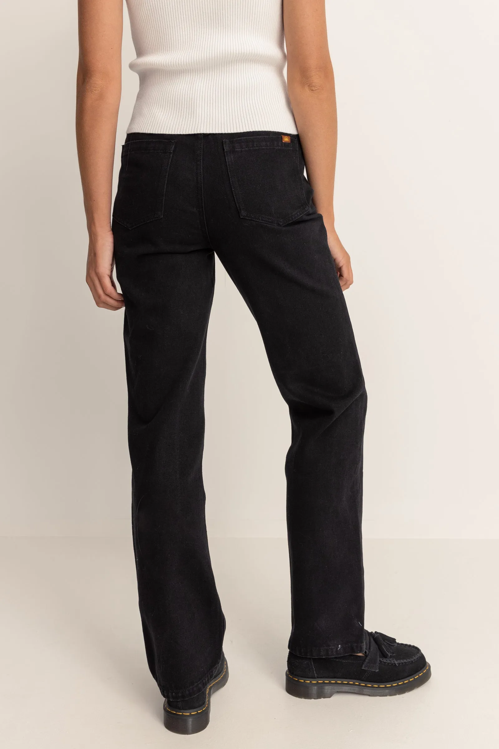 Dakota Straight Leg Jean Black