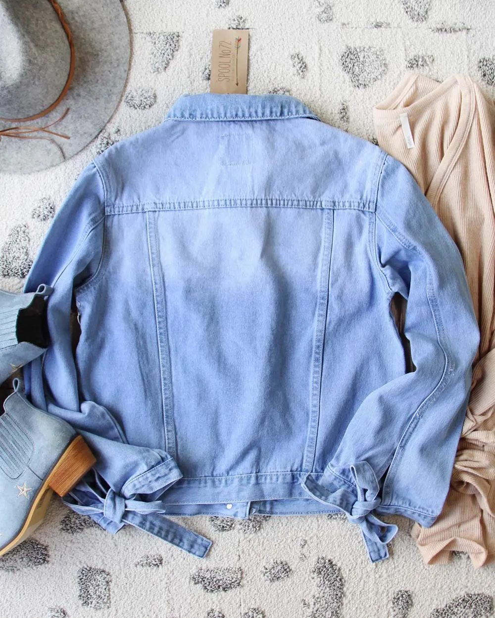 Denim & Tie Jacket