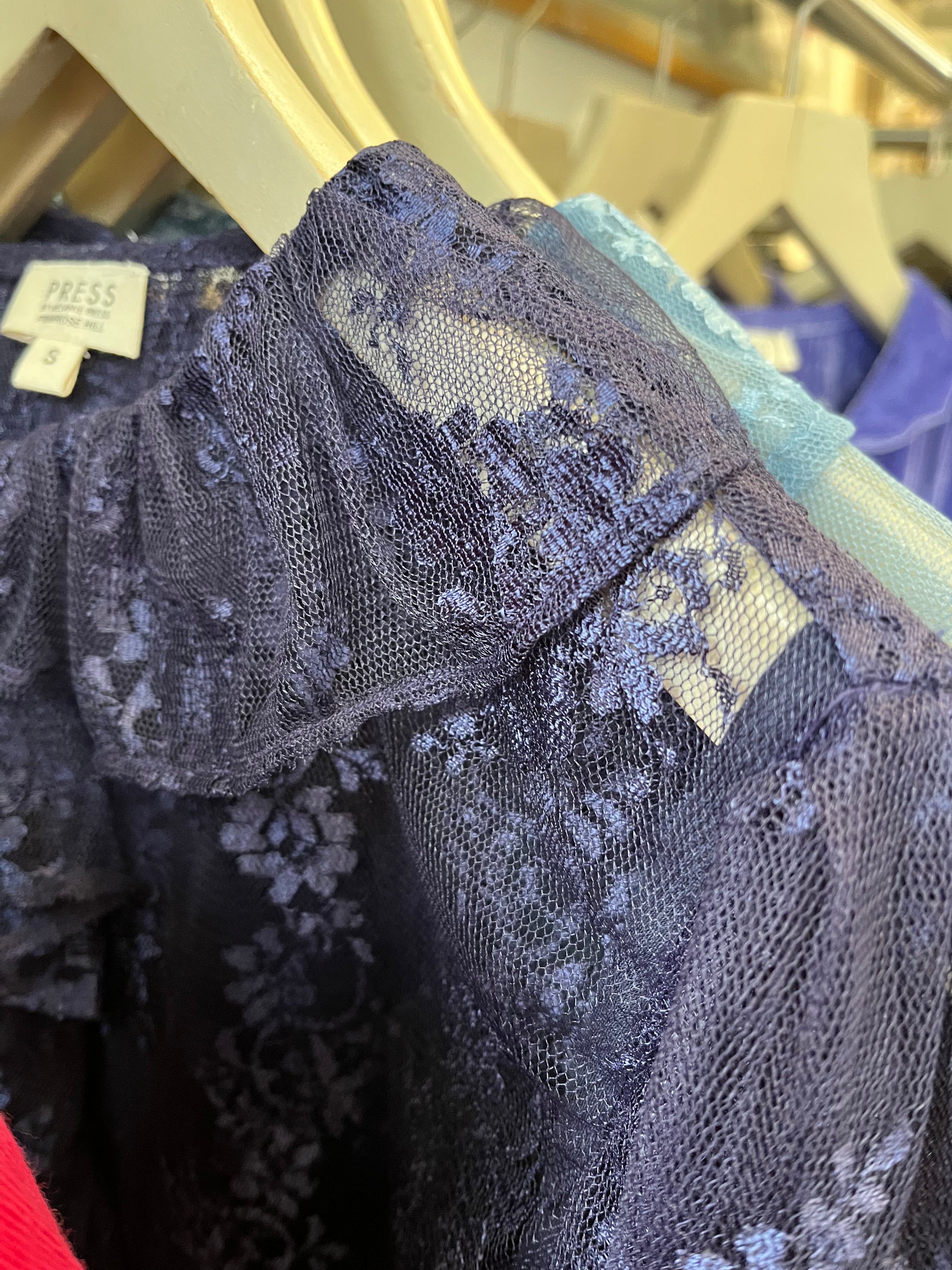 Eclipse-Blue Lace Pierrot Shirt