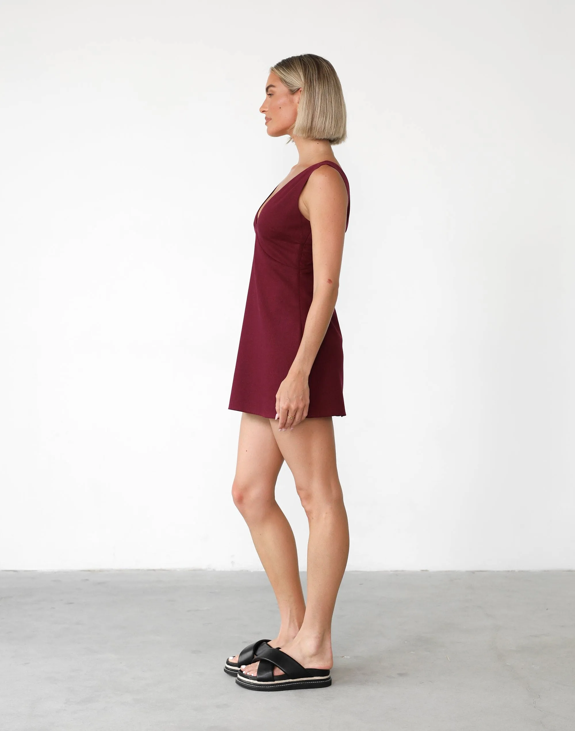 Elio Mini Dress (Shiraz)