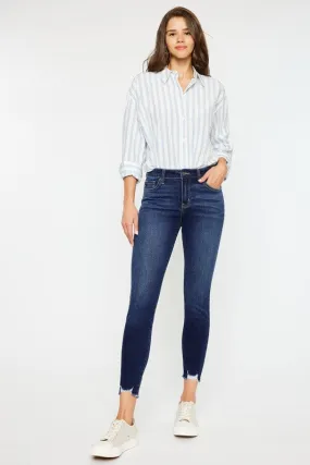 Eliza Mid Rise Ankle Skinny Jeans