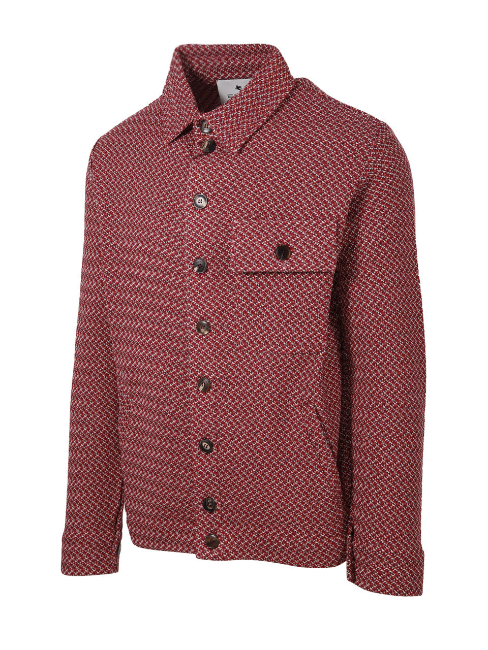 Etro Patterned Button-Up Shirt Jacket