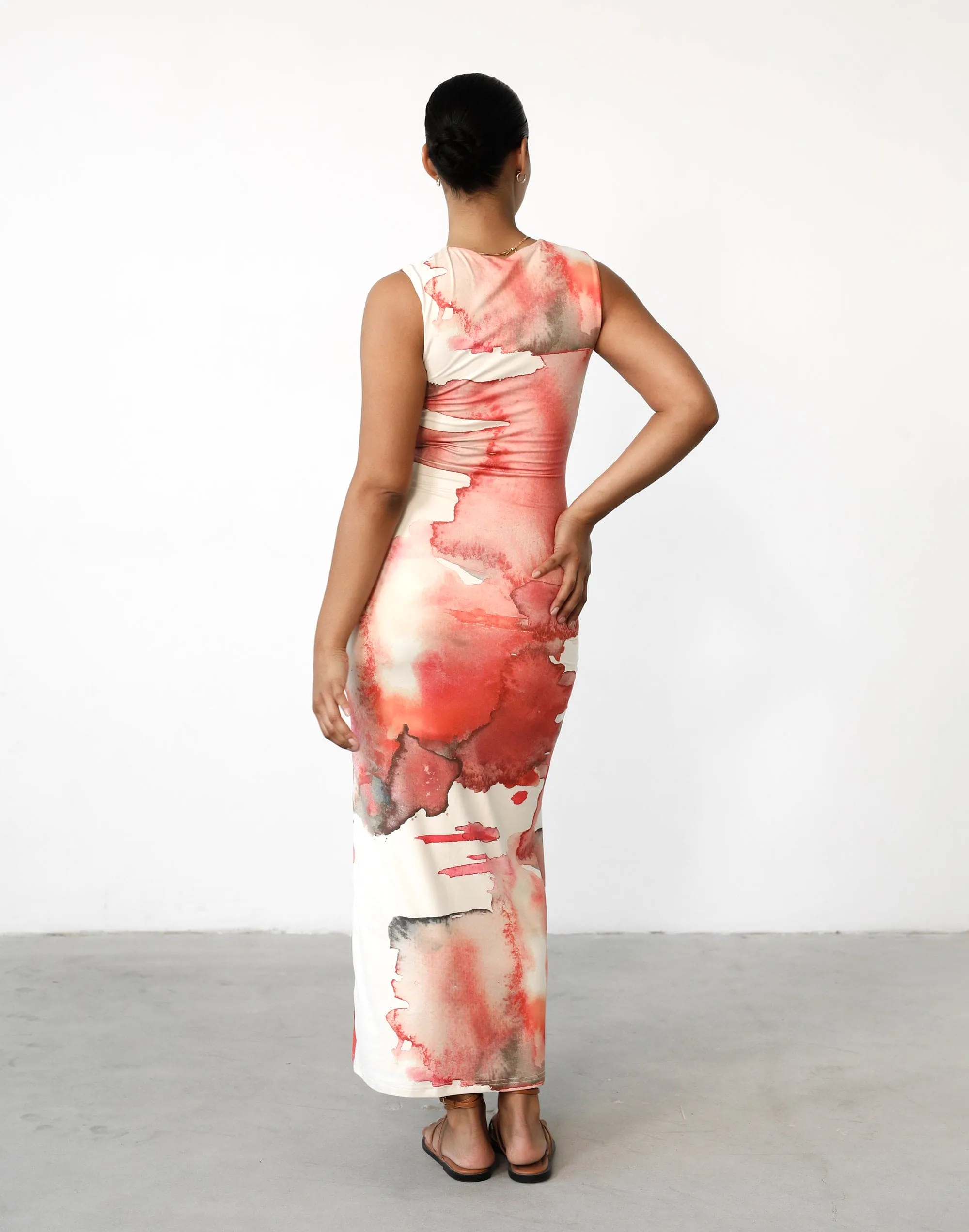 Fable Maxi Dress (Watercolour)