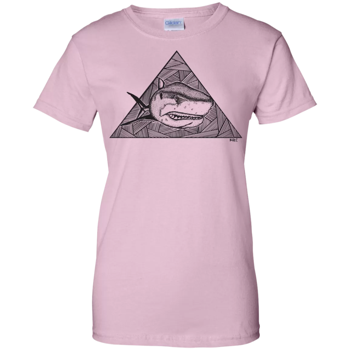 Fishing - Geometric Shark animals T Shirt & Hoodie