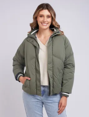 Foxwood Zoe Puffa Jacket - Khaki