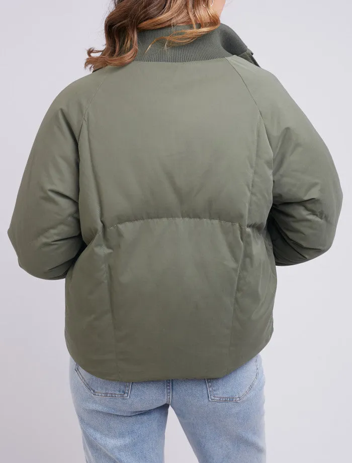 Foxwood Zoe Puffa Jacket - Khaki