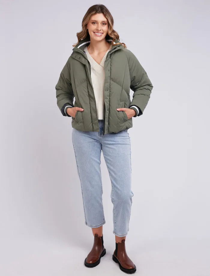 Foxwood Zoe Puffa Jacket - Khaki