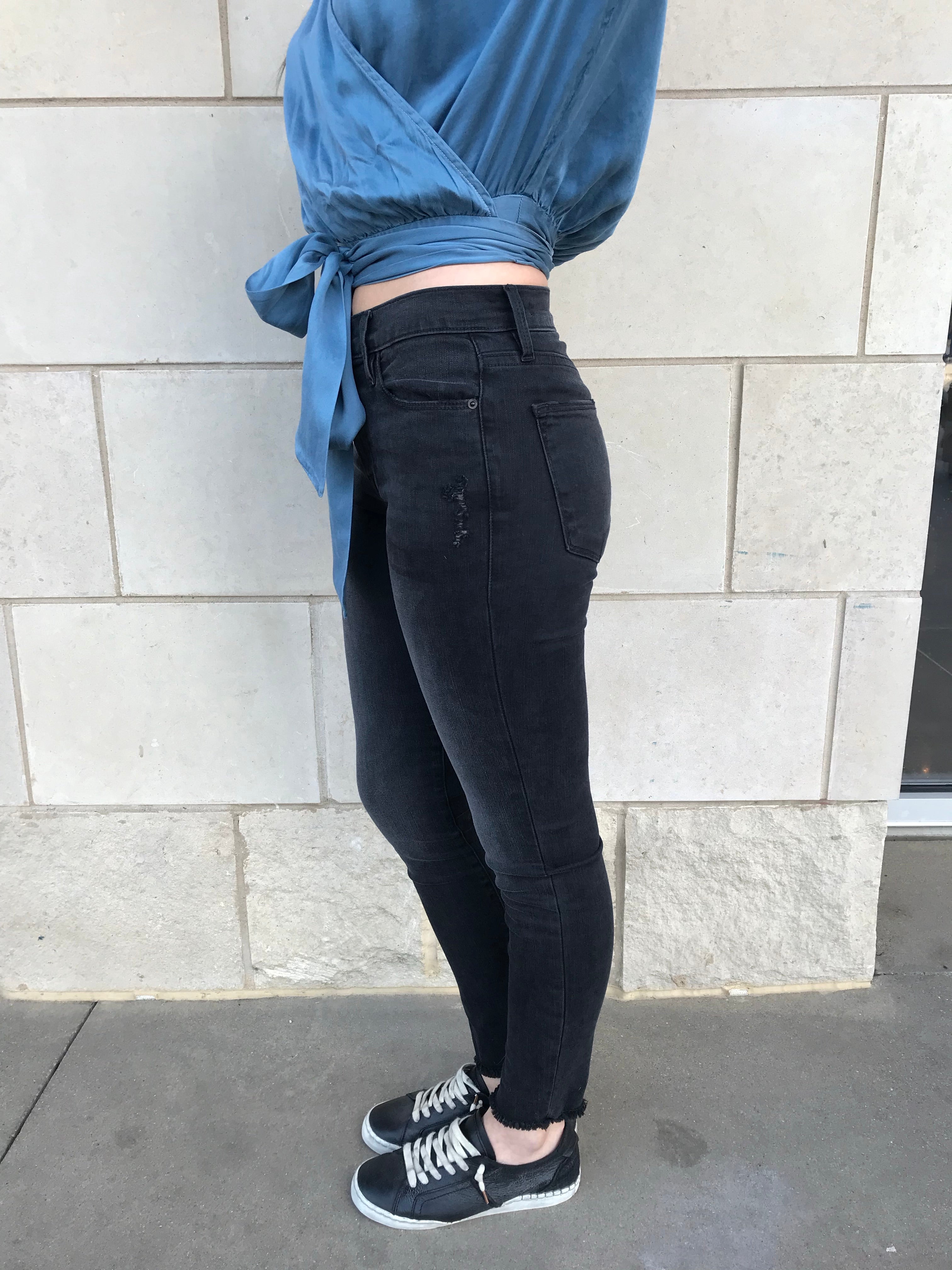 Frame Jeans Le High Skinny Crop