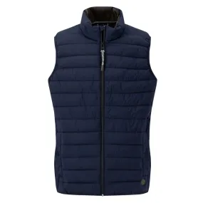 FYNCH HATTON Basic Light Weight Navy Gilet | Menswear Online