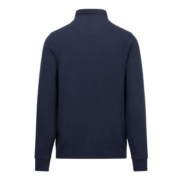 Fynch Hatton Zip Cardigan Navy - 1409 1731 685