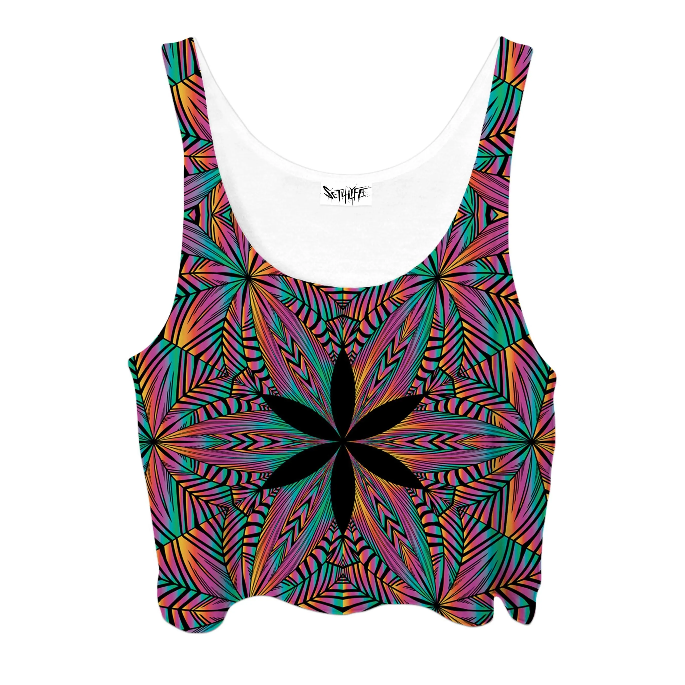 GROOVY STARSEED CROPTOP