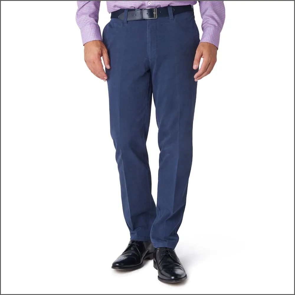 Gurteen Longford Winter Royal Stretch Cotton Chino+