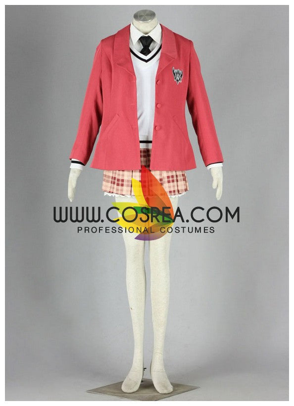 Hetalia World W Academy Female Winter Cosplay Costume