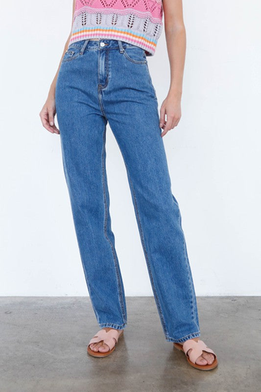 High Waist Wide Leg Jeans