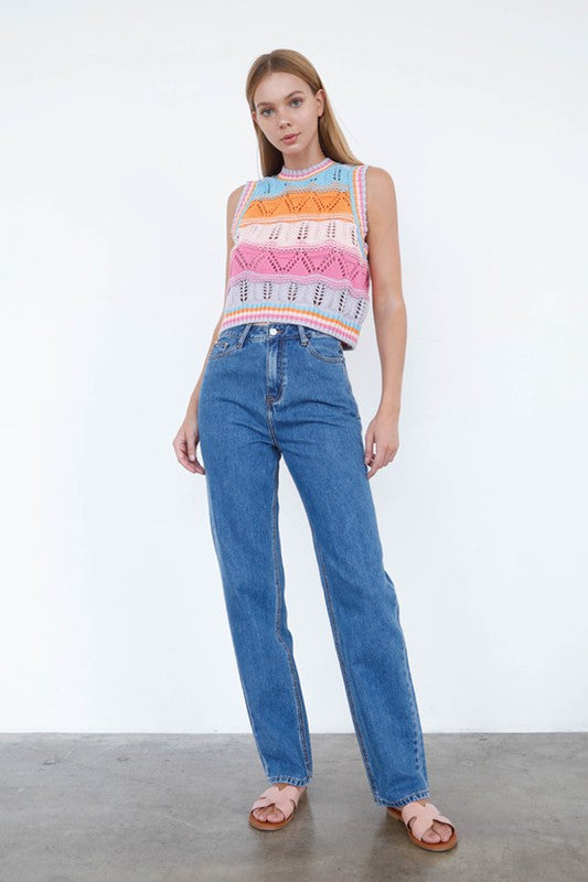 High Waist Wide Leg Jeans