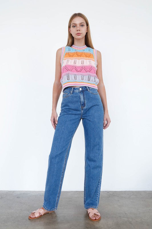 High Waist Wide Leg Jeans