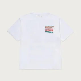 Honor The Gift B-Summer Burgers Tee- WHITE