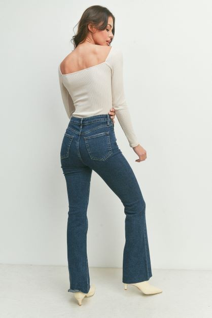 HR VINTAGE SKINNY FLARE JEANS