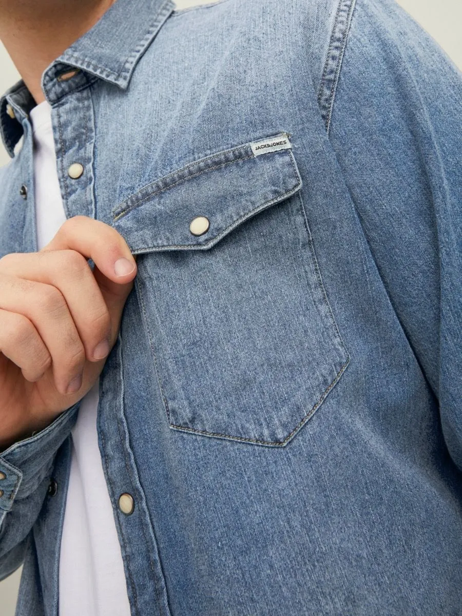 Jack & Jones Sheridan Denim Shirt Medium Blue