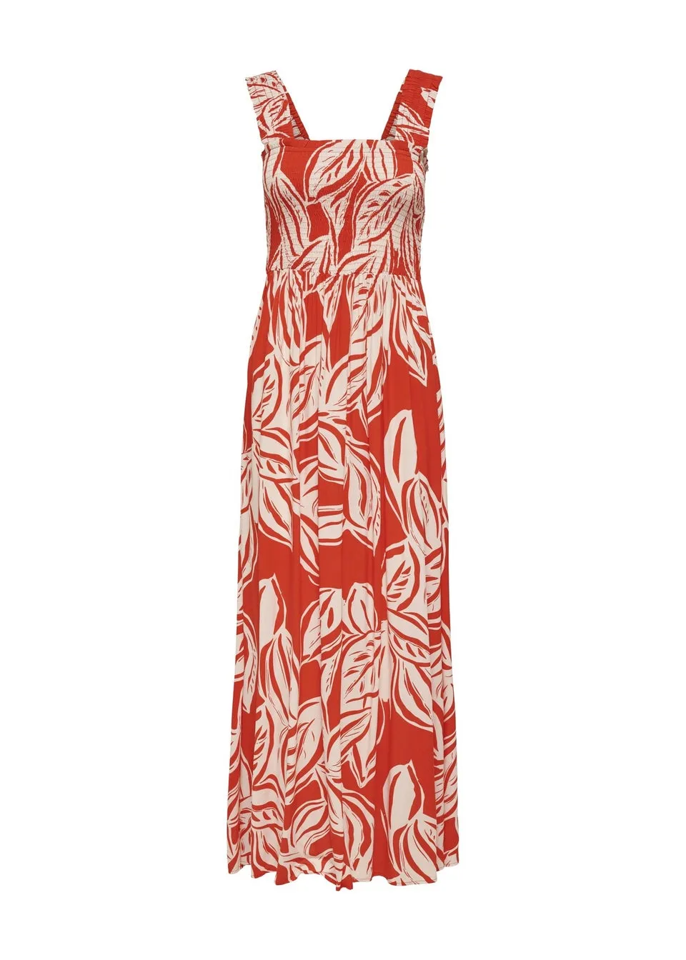 JDY Red Smock Maxi Dress