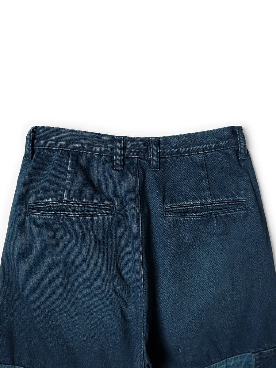 Kapital 10oz IDG x IDG denim shorts (Hütteri make) pants