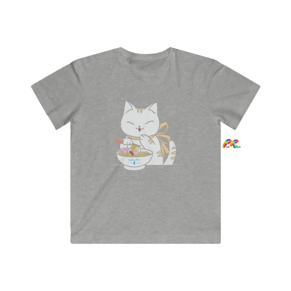 Kids Ramen Cat Fine Jersey T-Shirt