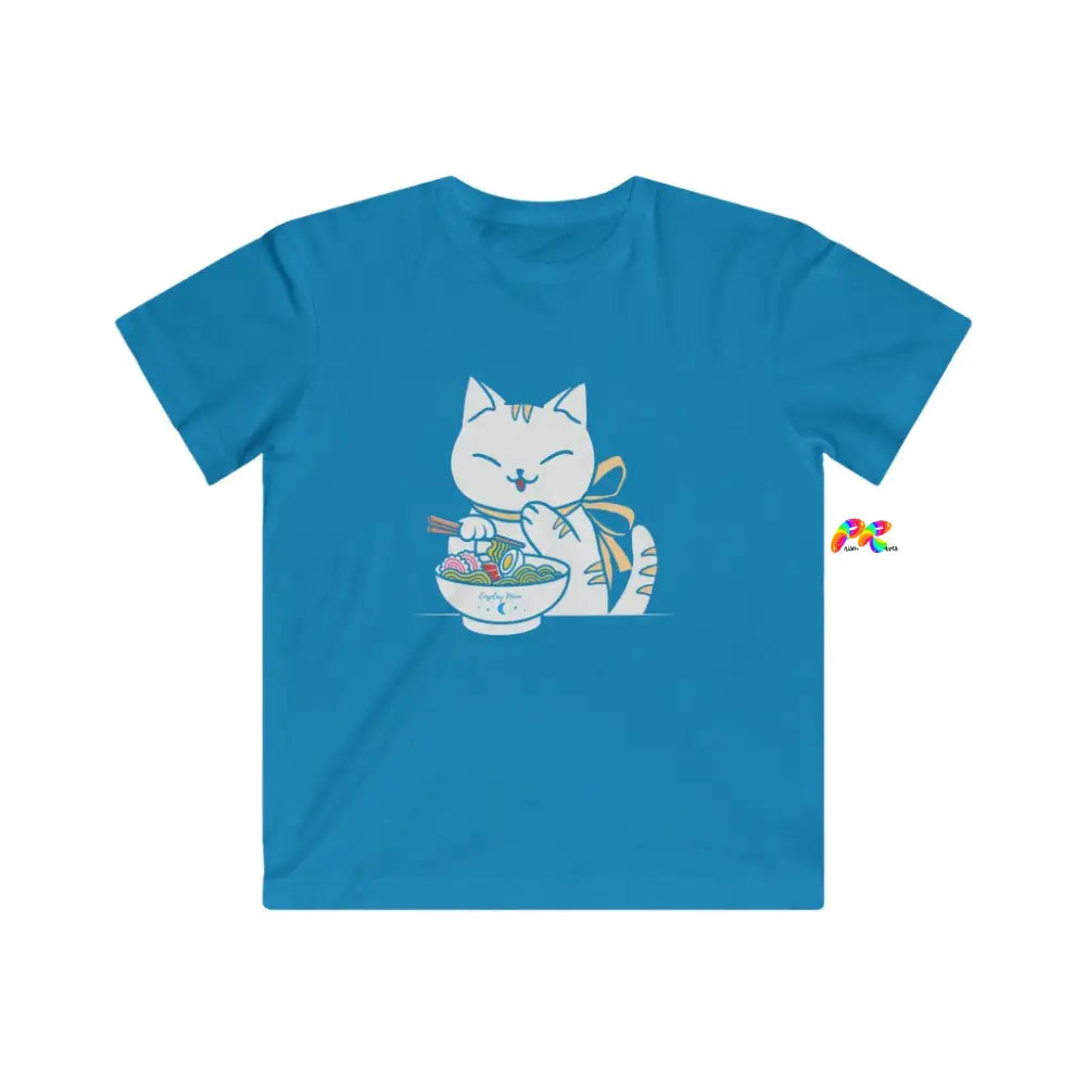 Kids Ramen Cat Fine Jersey T-Shirt